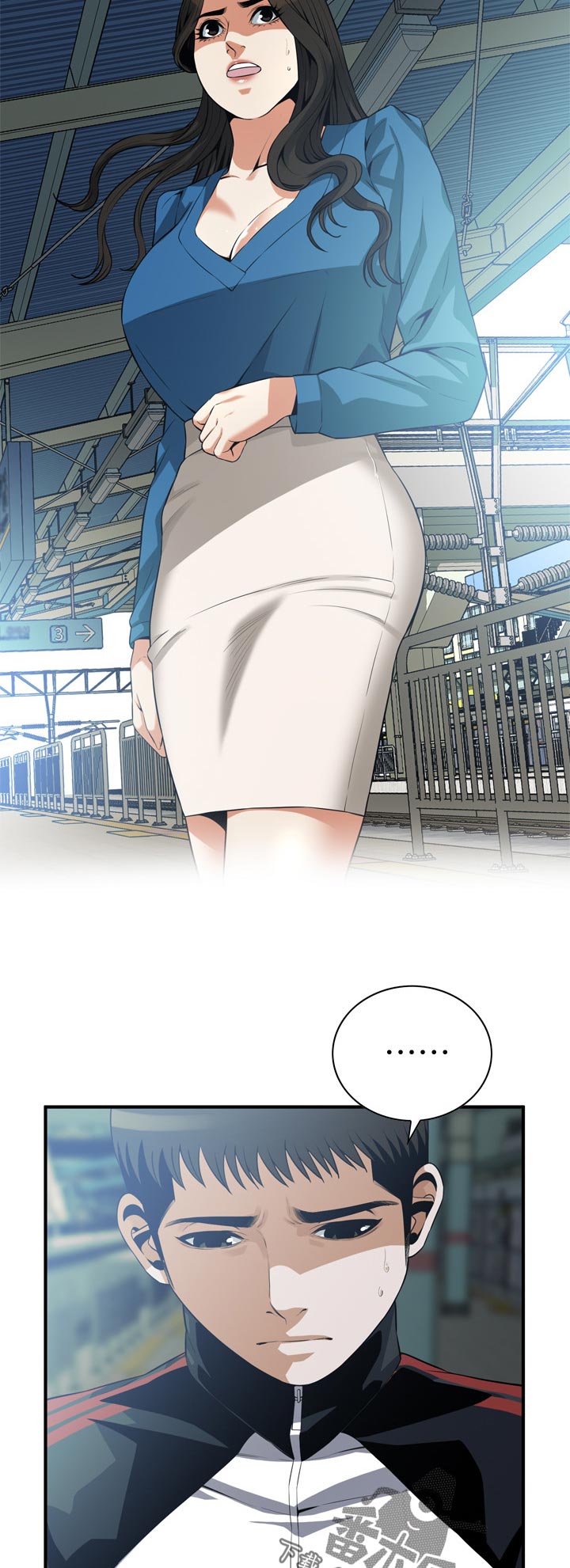 窥视者2漫画,第243章：是说什么2图