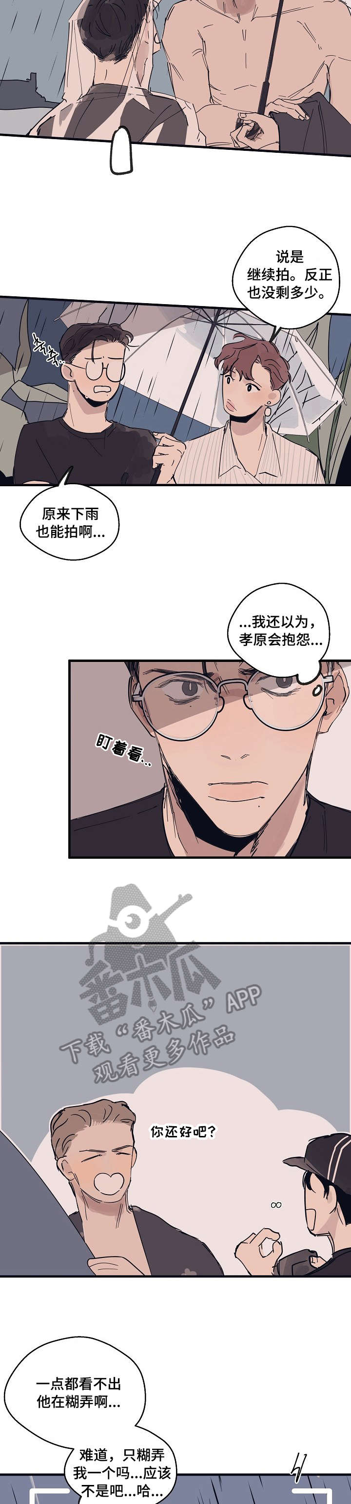 时尚跑道漫画,第7章：雨5图