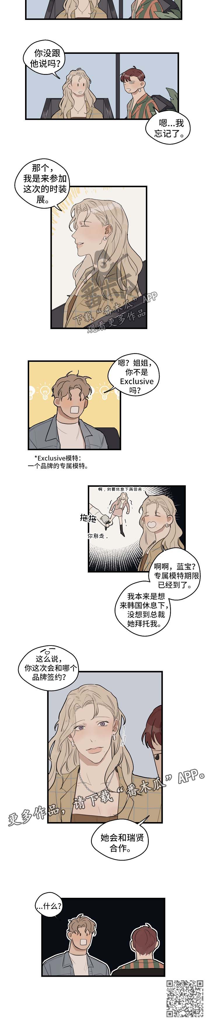 时尚跑道漫画,第29章：合作2图