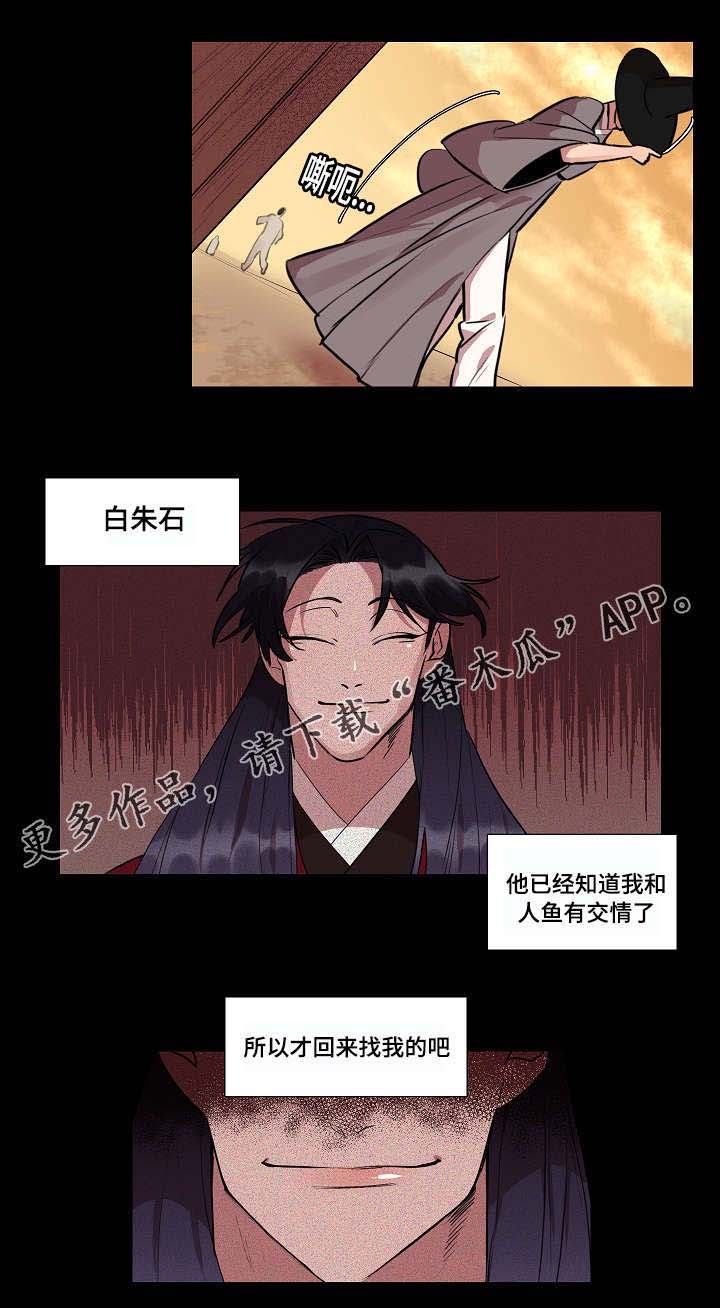 人鱼的泪水漫画,第12章：因为我吗1图
