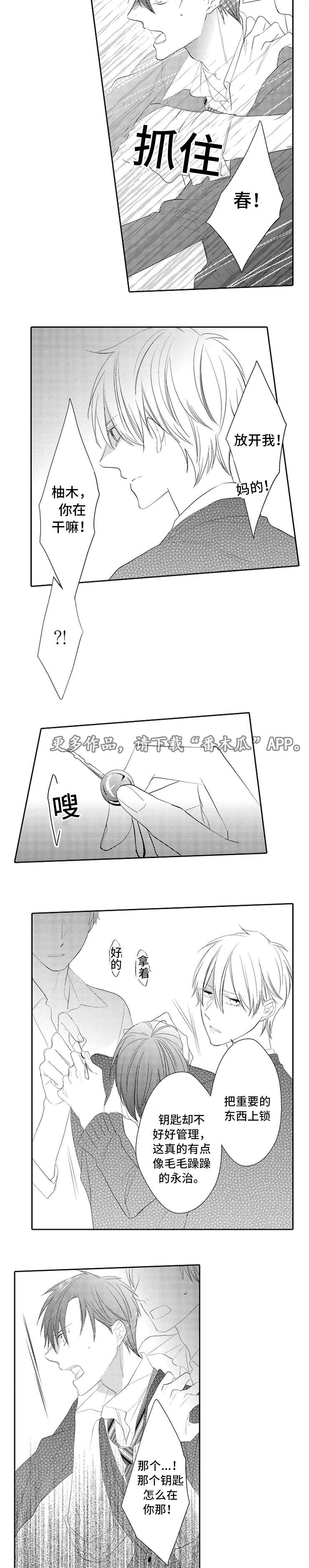 笼中爱人漫画,第23章：锁上2图