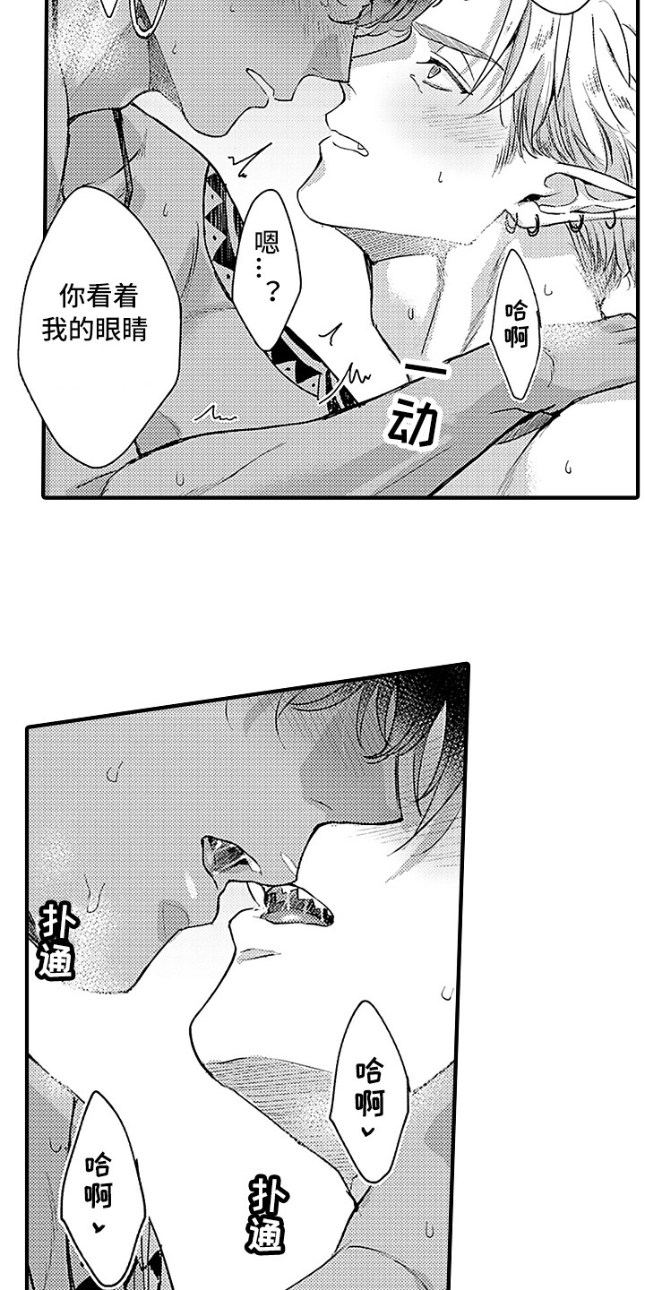 献给鲨鱼家族漫画,第30章：看着眼睛2图