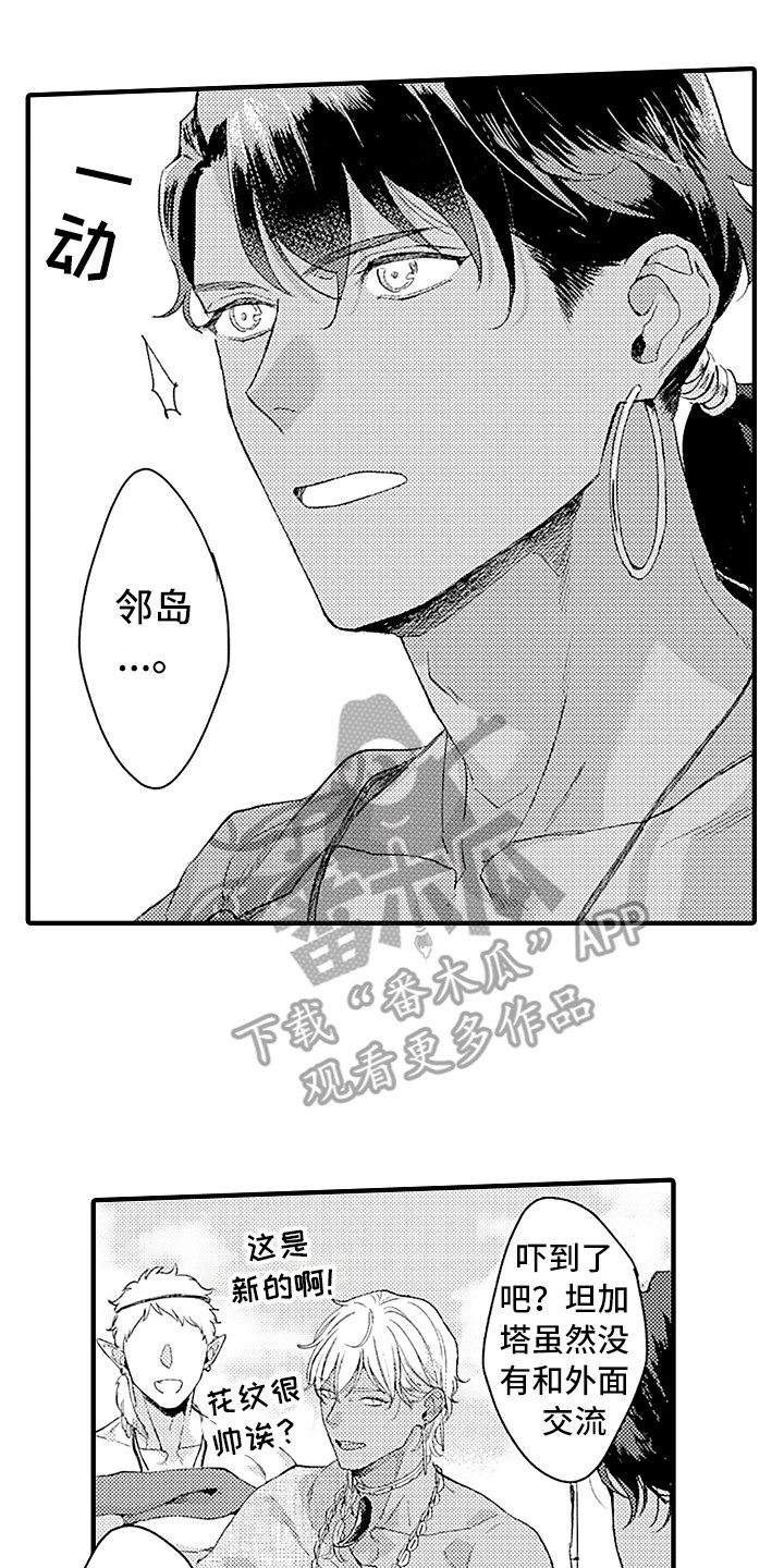 献给鲨鱼家族漫画,第15章：岛外的世界2图