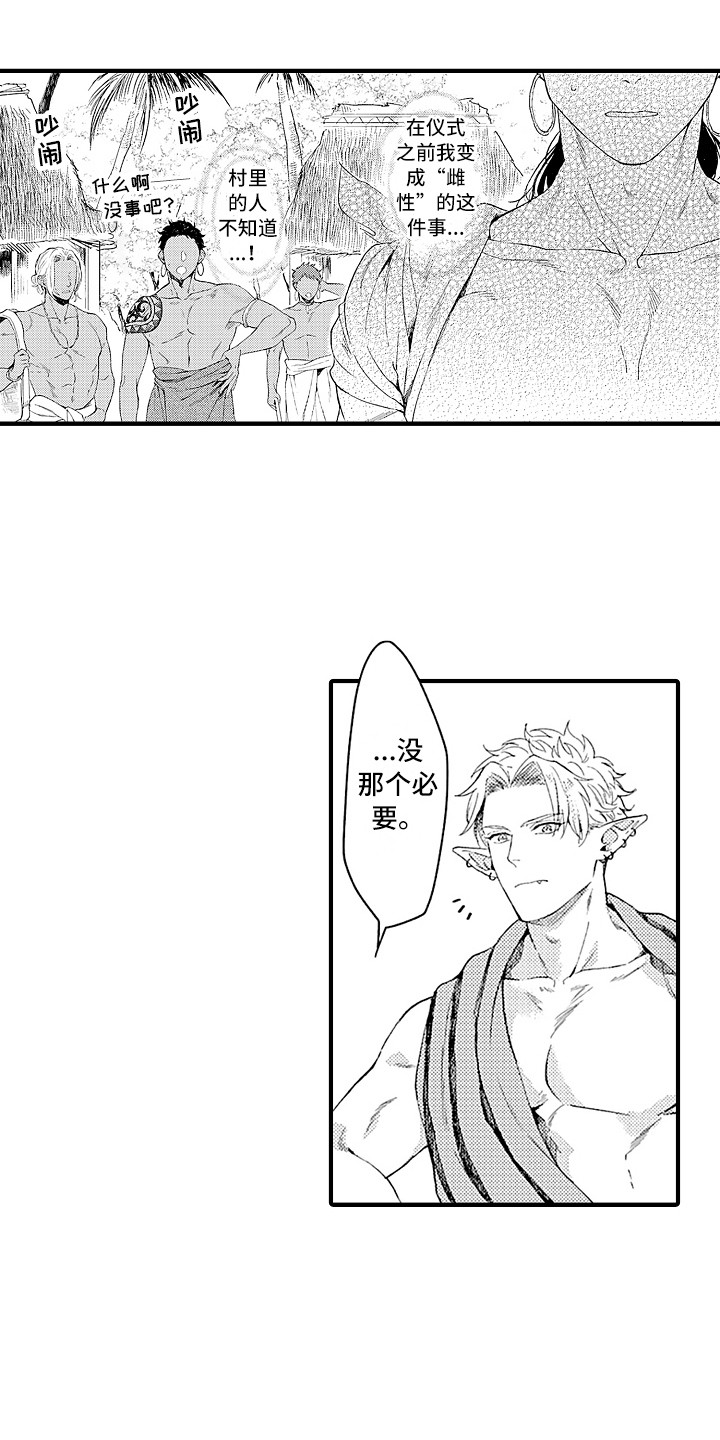 献给鲨鱼家族漫画,第7章：婚礼1图