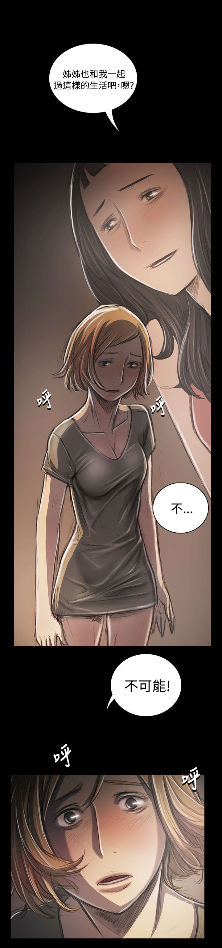 我的姐妹漫画,第65章：变态5图