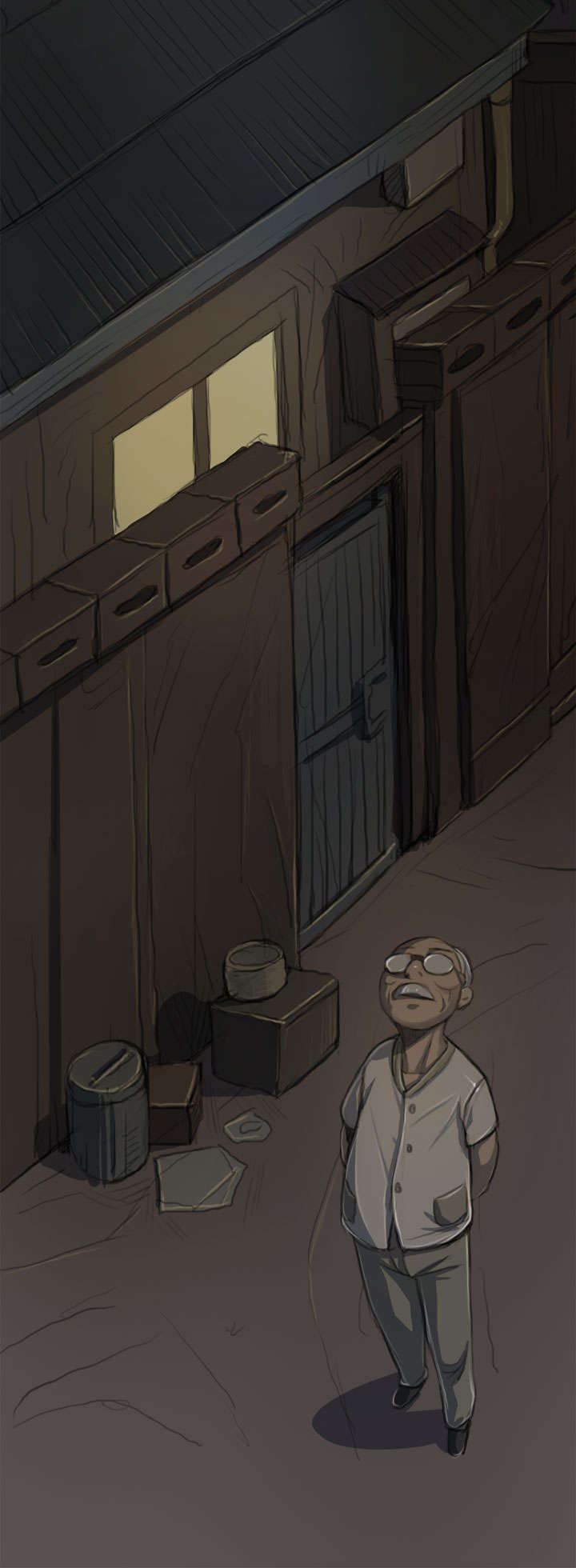 我的姐妹漫画,第7章：月光下1图