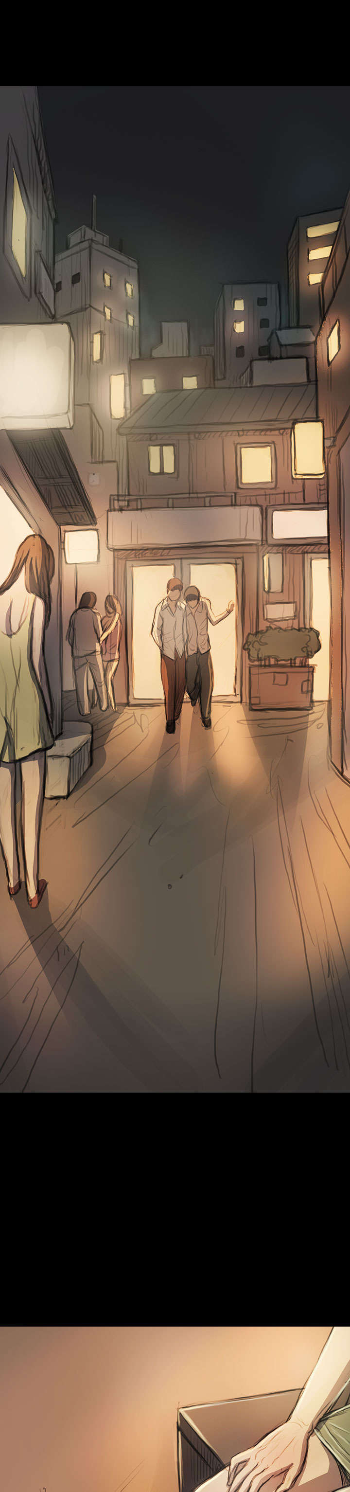 我的姐妹漫画,第35章：奇怪的生意人1图