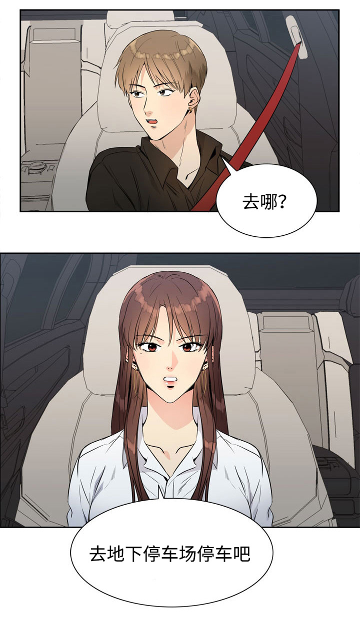 隔雾看花漫画,第17章：停车场3图