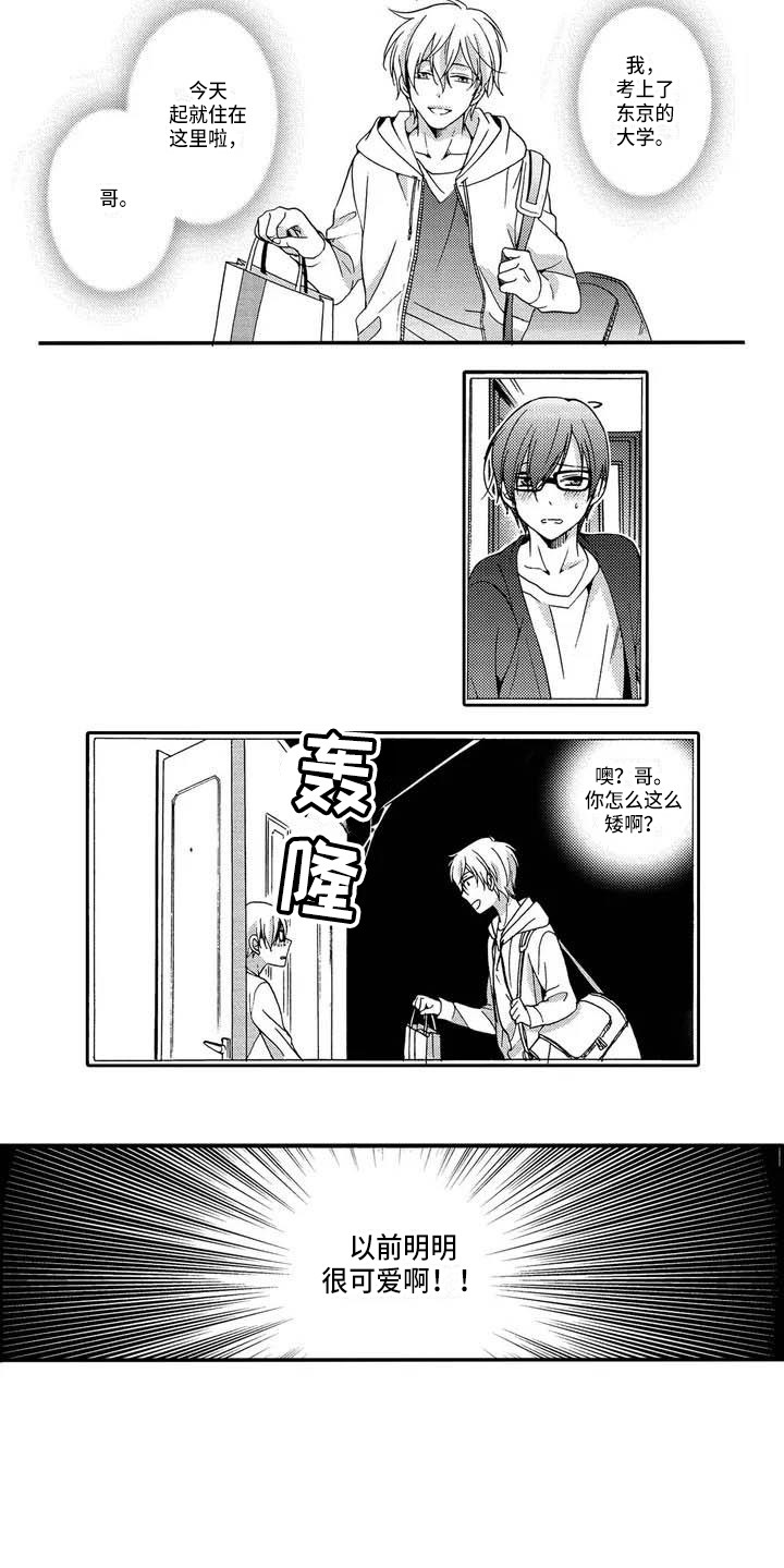 片刻的沉默漫画,第1章：继弟4图