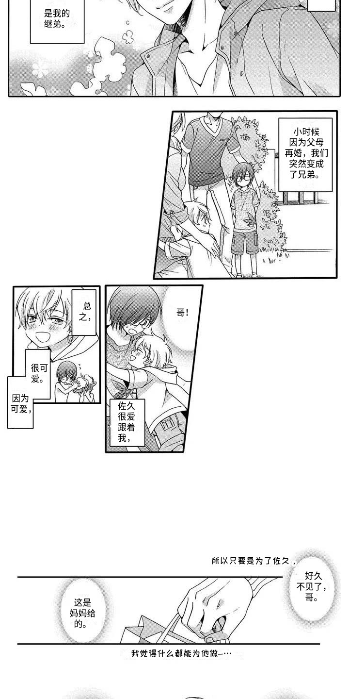 片刻的沉默漫画,第1章：继弟3图