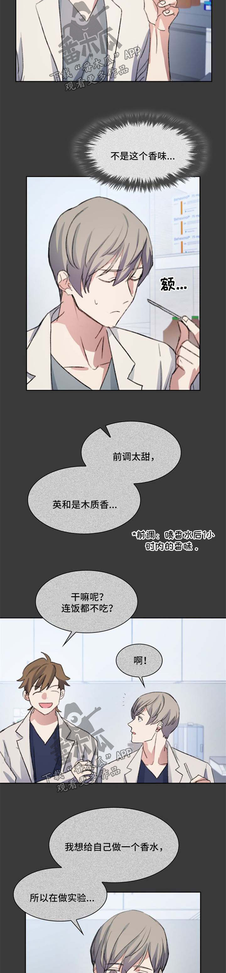 彩虹咖啡屋漫画,第62章：调香1图