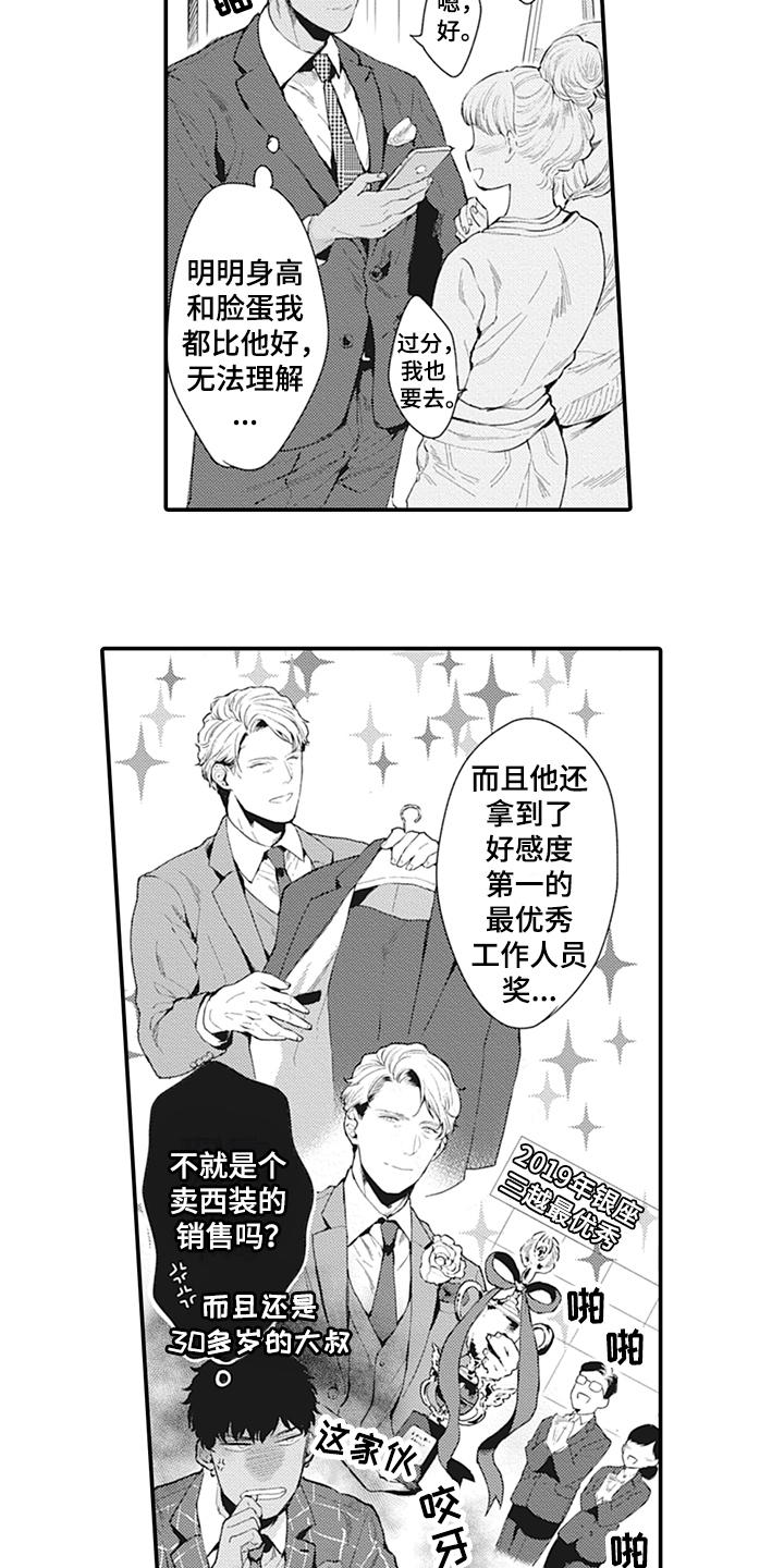 秘密模特漫画,第1章：受欢迎2图