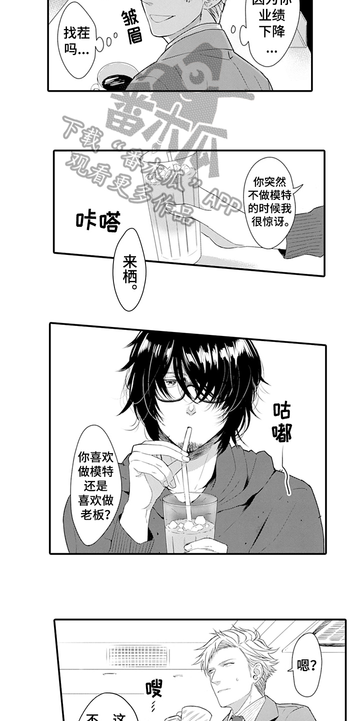 秘密模特漫画,第27章：特点1图