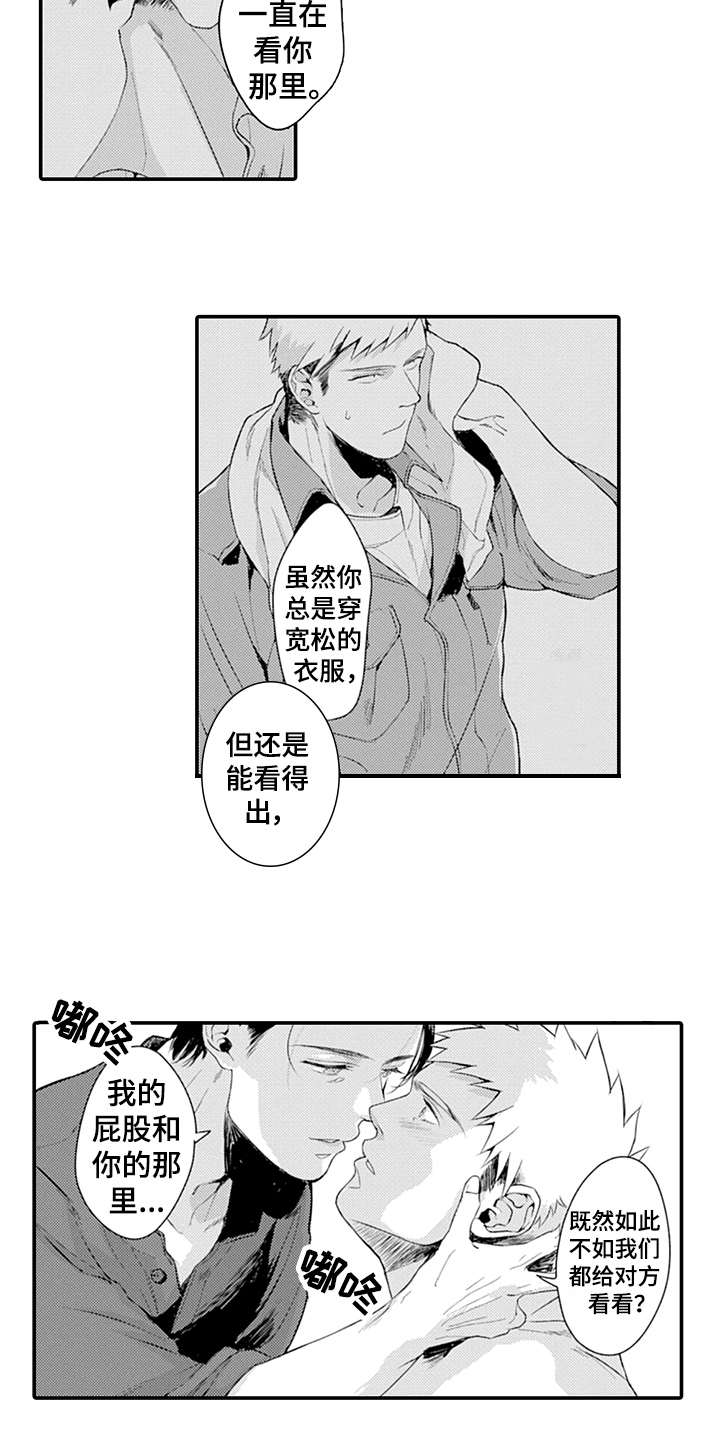 秘密模特漫画,第24章：表白5图