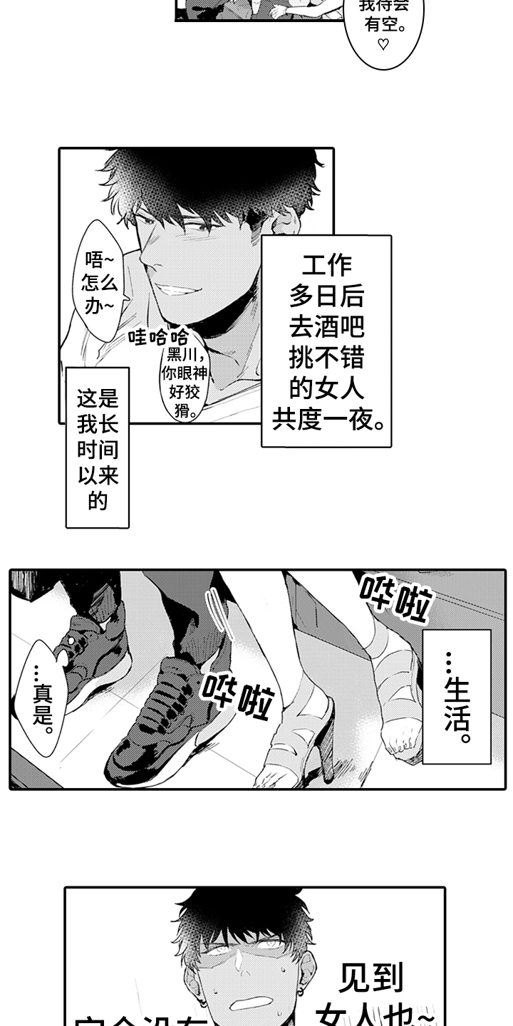 秘密模特漫画,第3章：迷茫1图