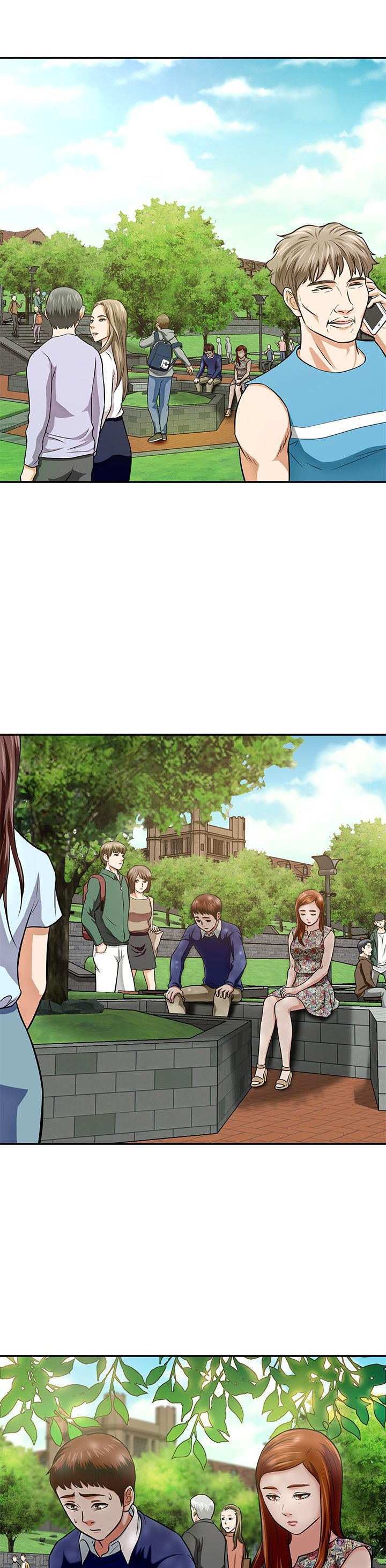 大学室友漫画,第17章：女友1图