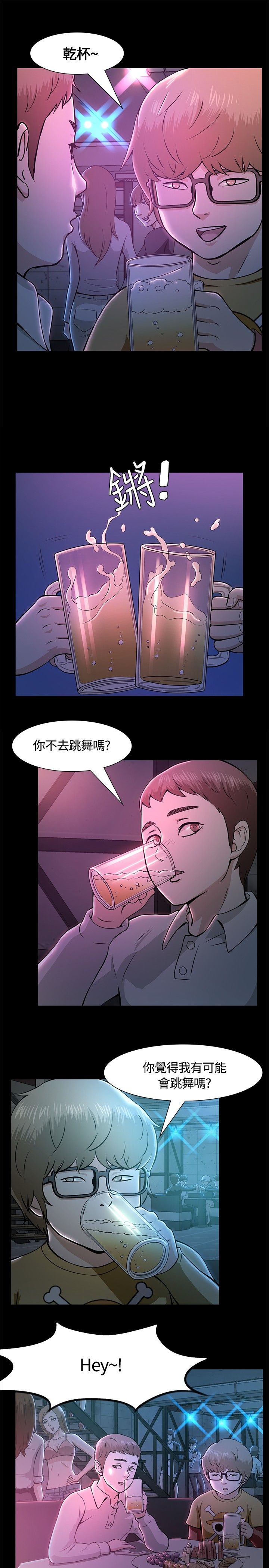 大学室友漫画,第12章：夜店4图