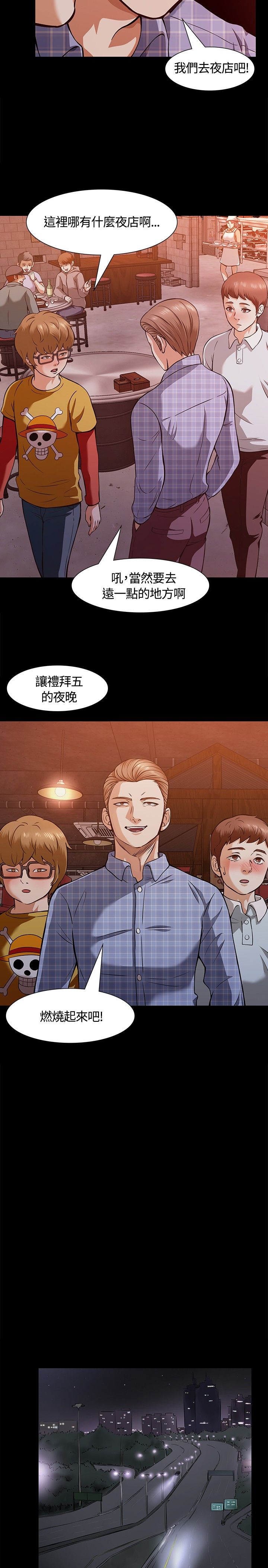 大学室友漫画,第11章：夜店1图