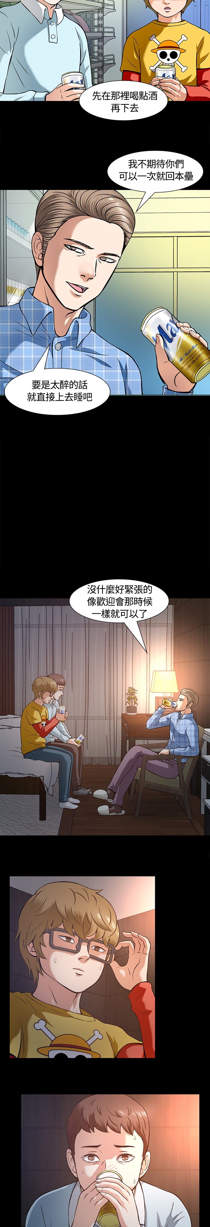 大学室友漫画,第11章：夜店1图