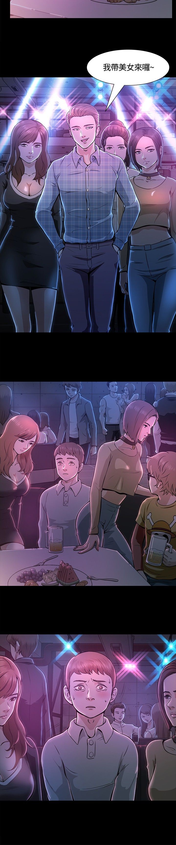 大学室友漫画,第12章：夜店5图