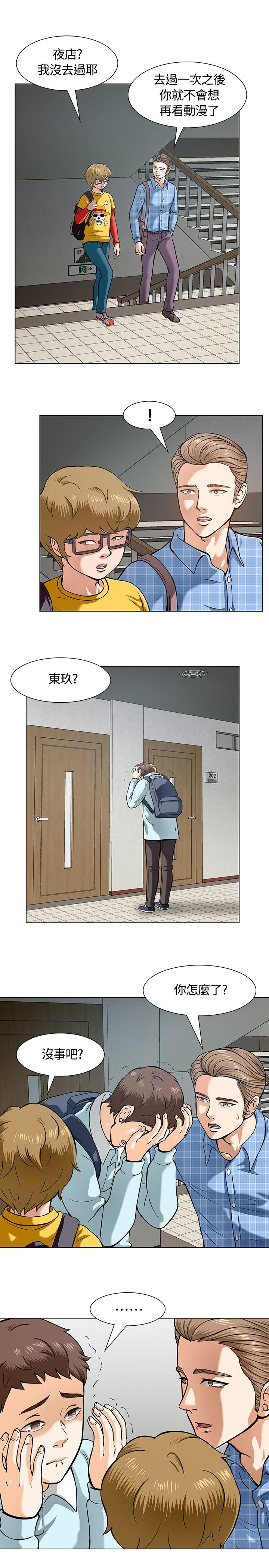 大学室友漫画,第11章：夜店1图