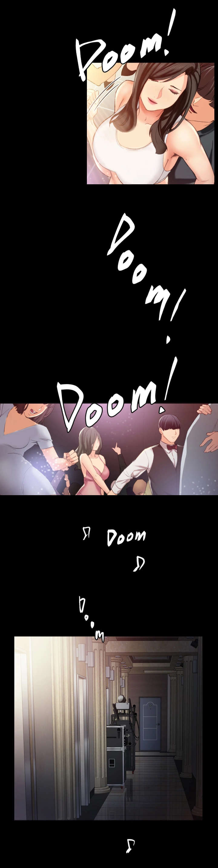 实习老师漫画,第1章：夜店2图