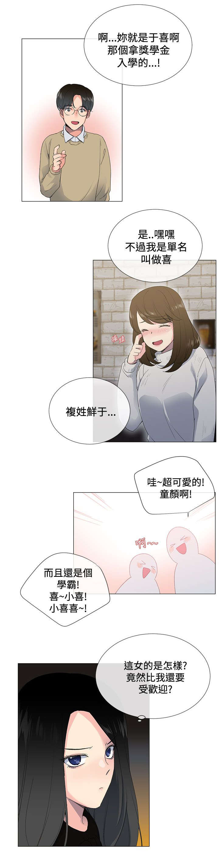 匿名资助小说漫画,第1章：欢迎会4图