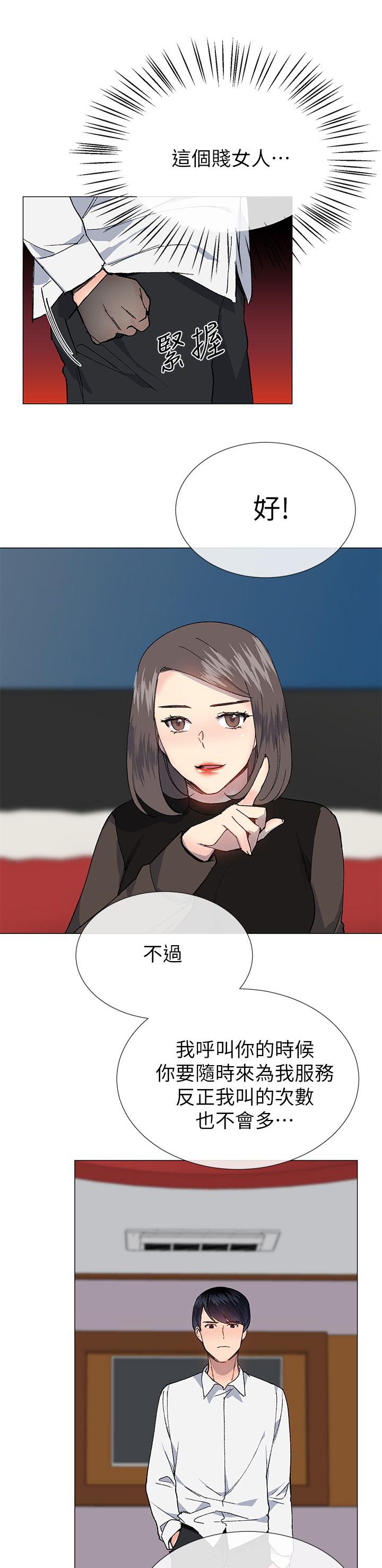 匿名资助小说漫画,第49章：换你服务了1图