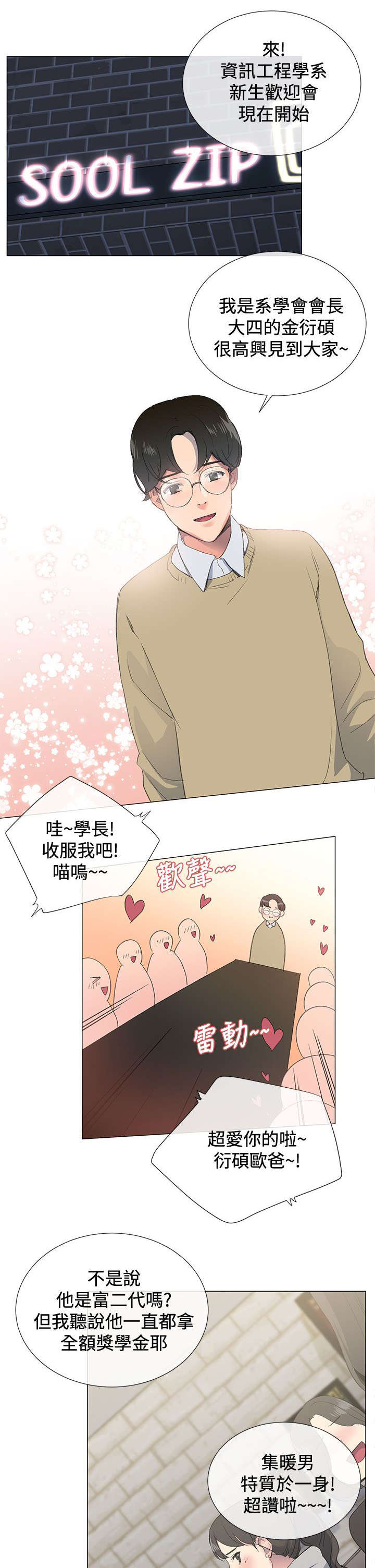 匿名资助小说漫画,第1章：欢迎会2图