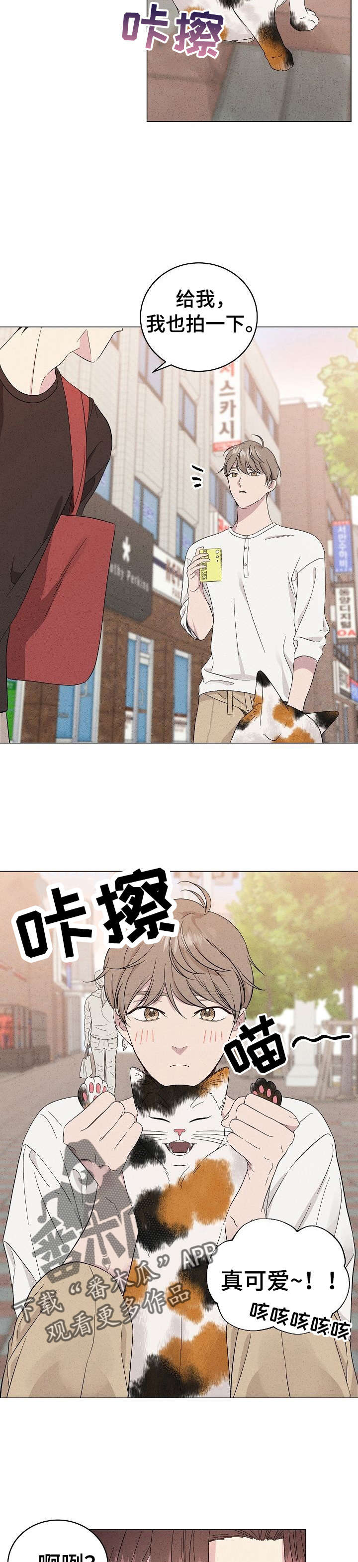 残留影子的地方漫画,第17章：小气5图
