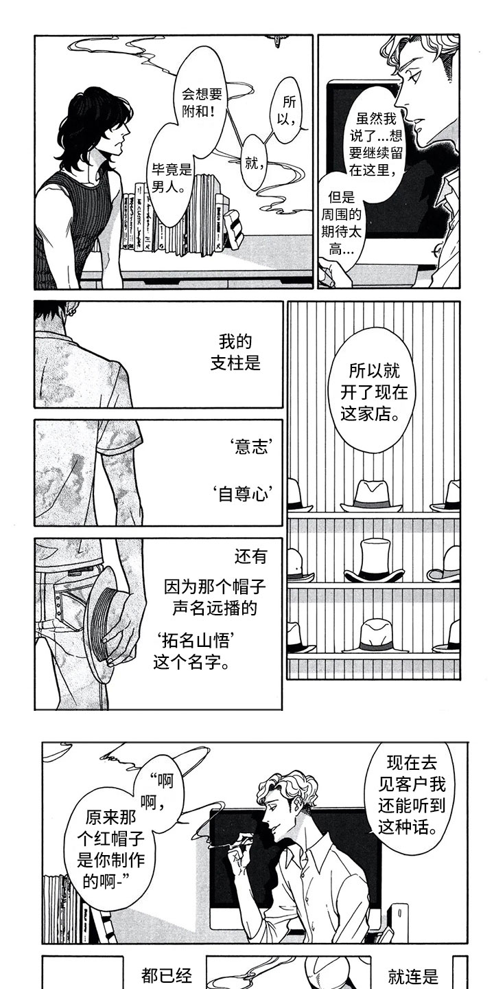 下一顶礼帽漫画,第3章：呓语1图