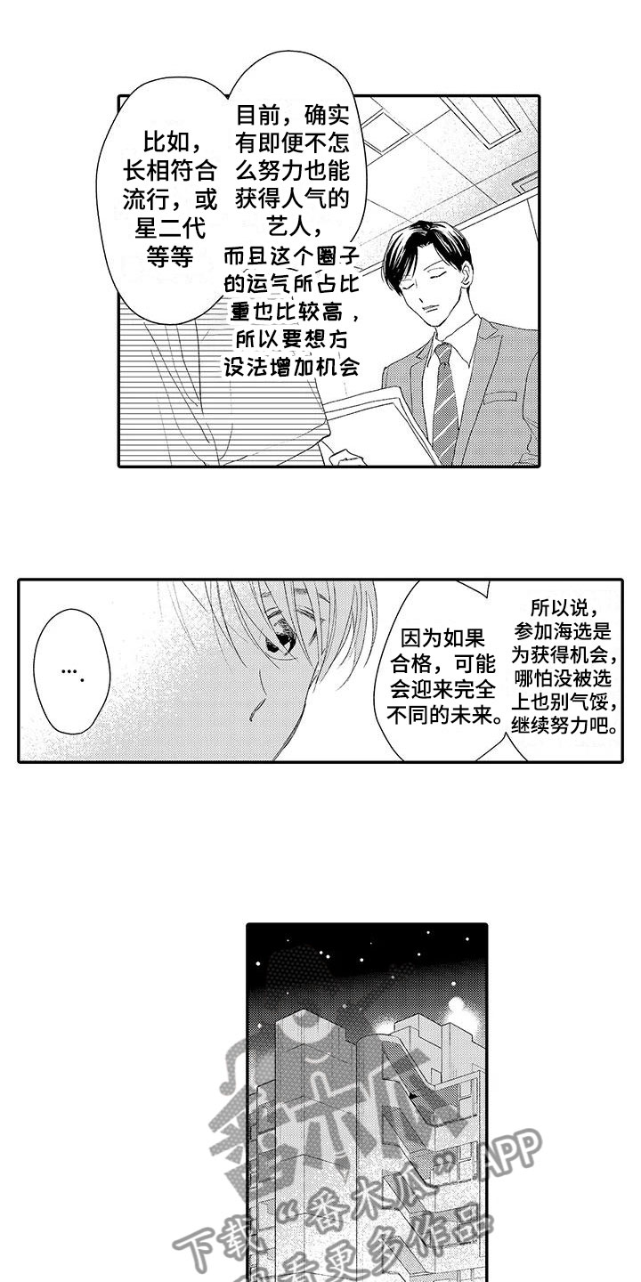 模特自律计划漫画,第4章：竞争4图