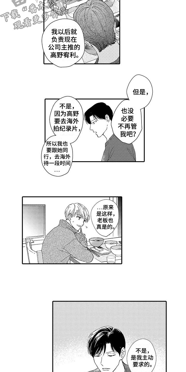 模特自律计划漫画,第13章：换经纪人1图