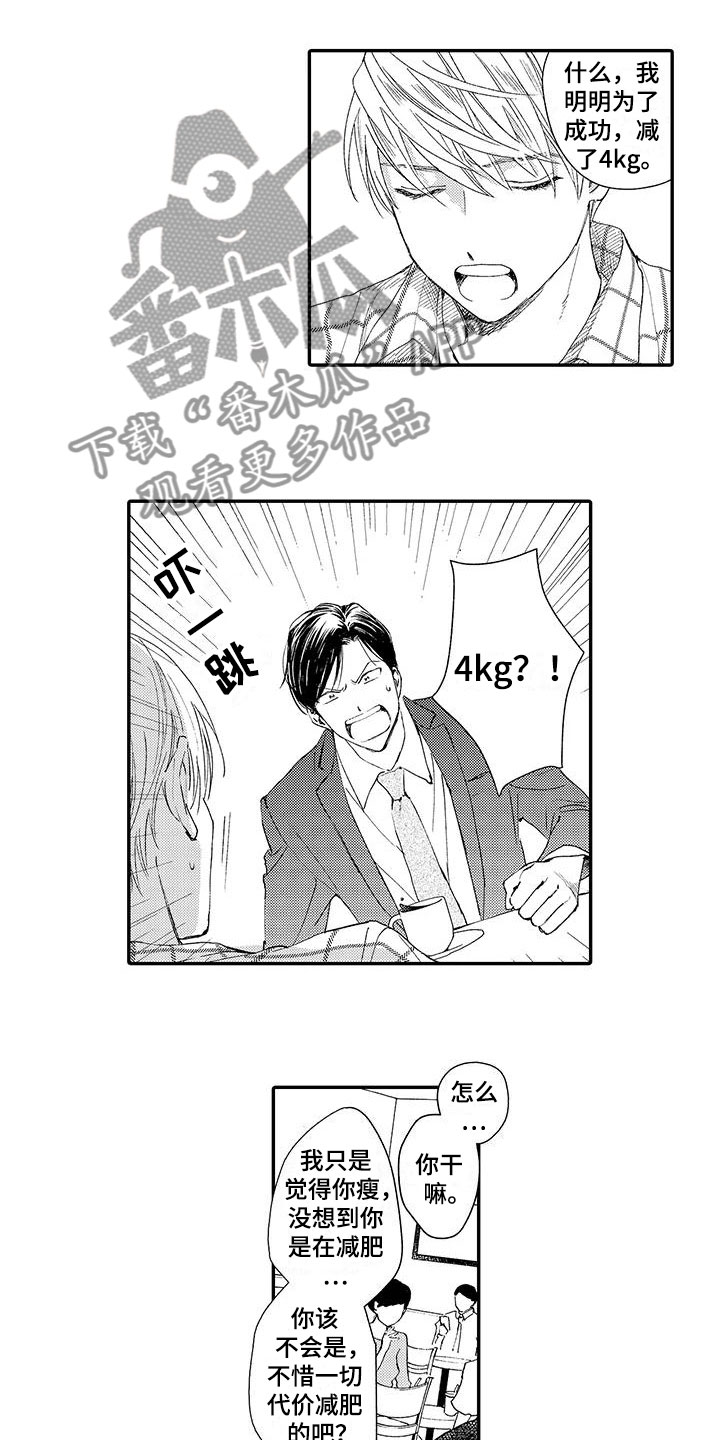 模特自律计划漫画,第5章：晕倒2图