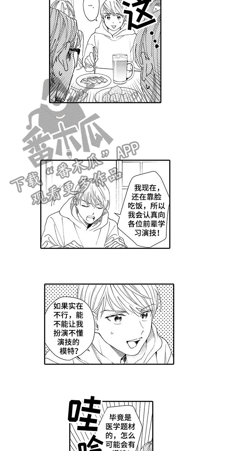 模特服饰准则漫画,第8章：偶遇4图