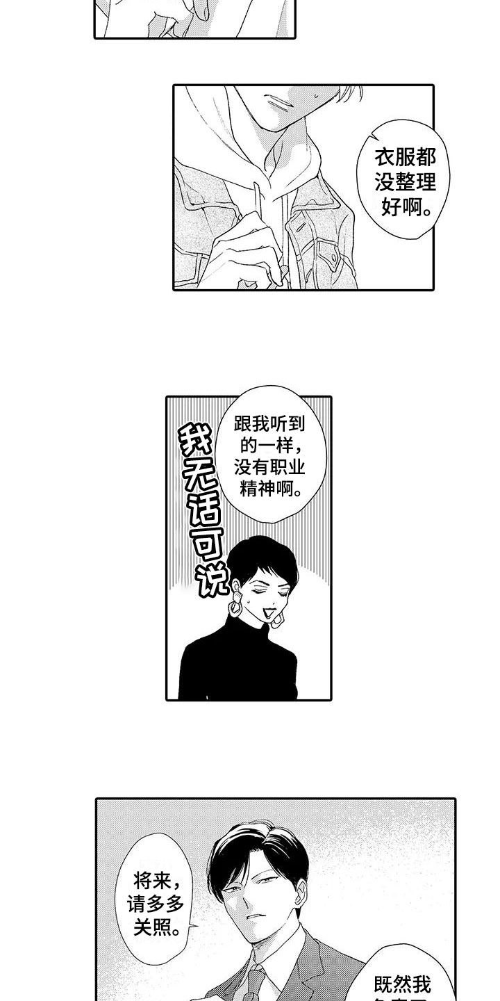 模特图片漫画,第1章：新经纪人5图