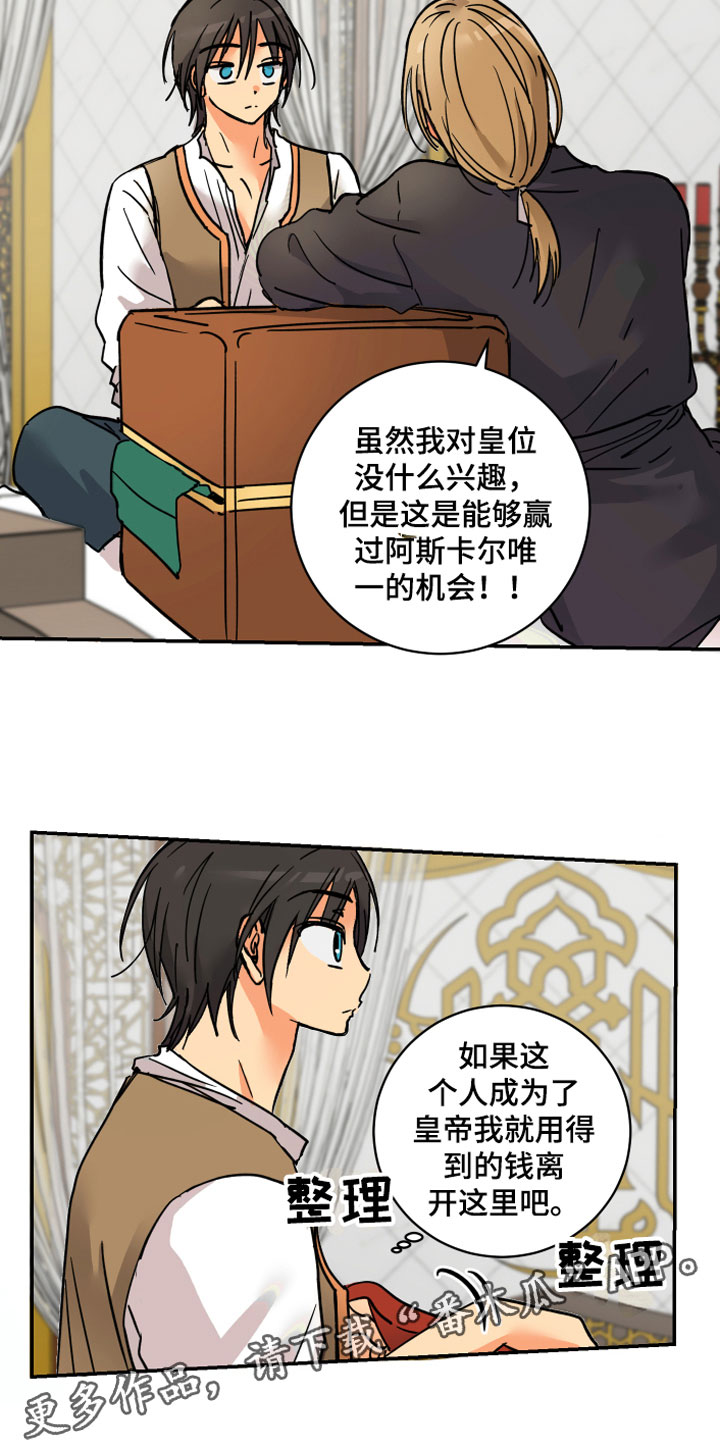 亲爱的隐形继承人漫画,第11章：传位条件3图