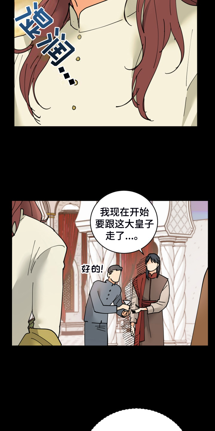 爱的保镖电视剧漫画,第23章：皇子的竞争4图