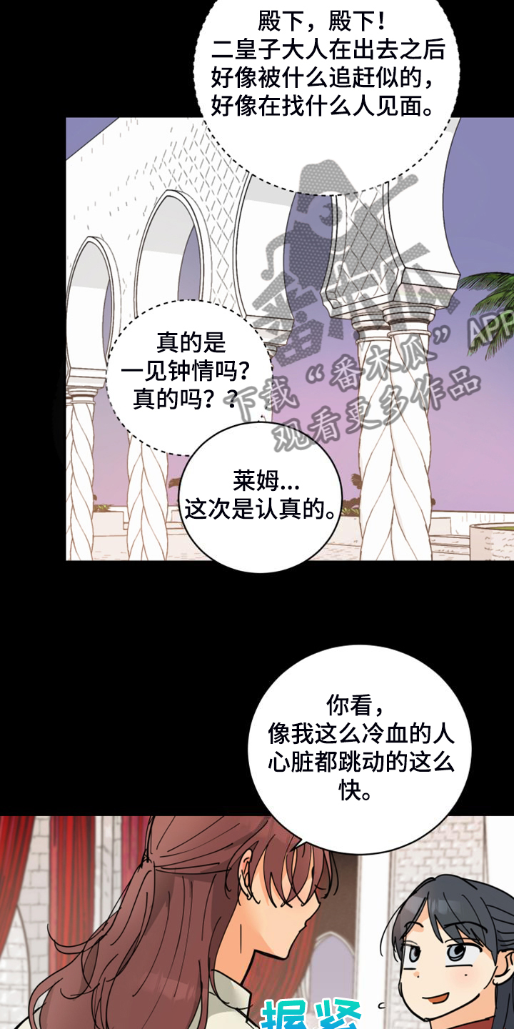 爱的保镖电视剧漫画,第23章：皇子的竞争5图