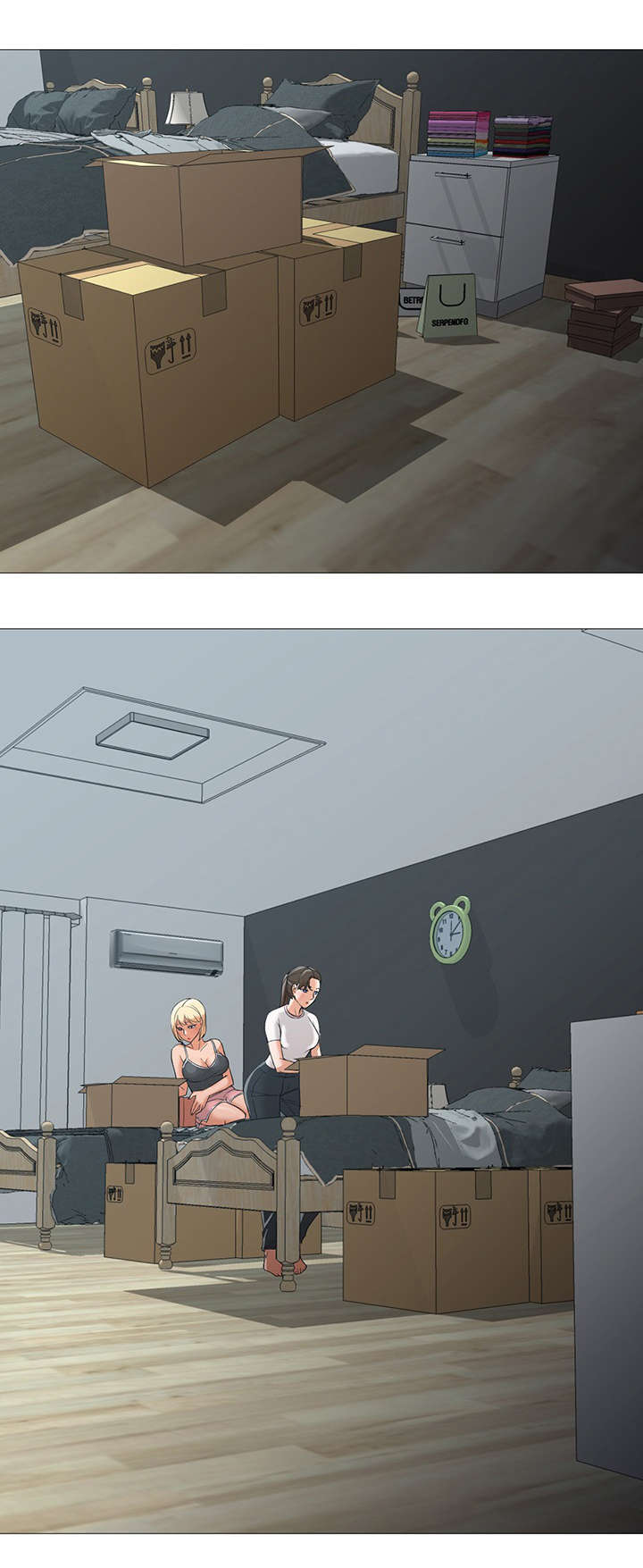 冰岛小店漫画,第36章：在一起1图