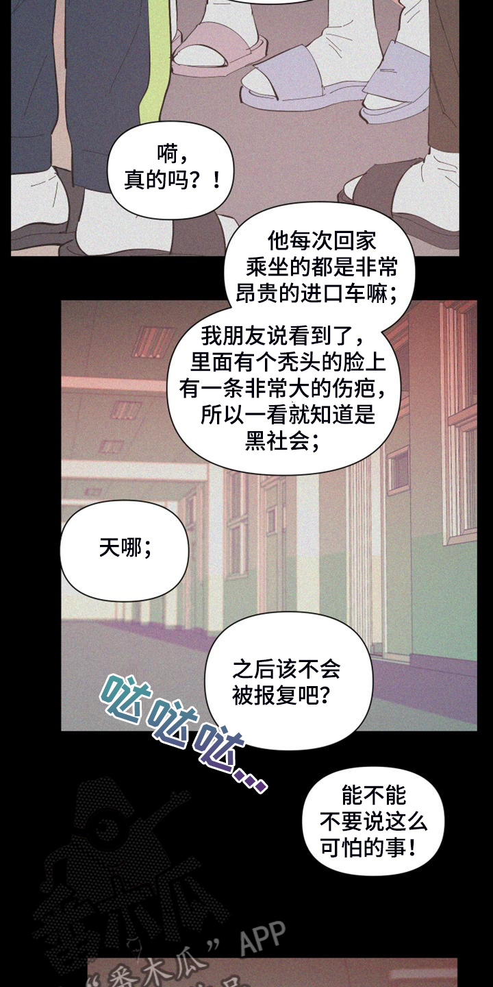 爱在来生解读漫画,第87章：【第二季】校园传言2图