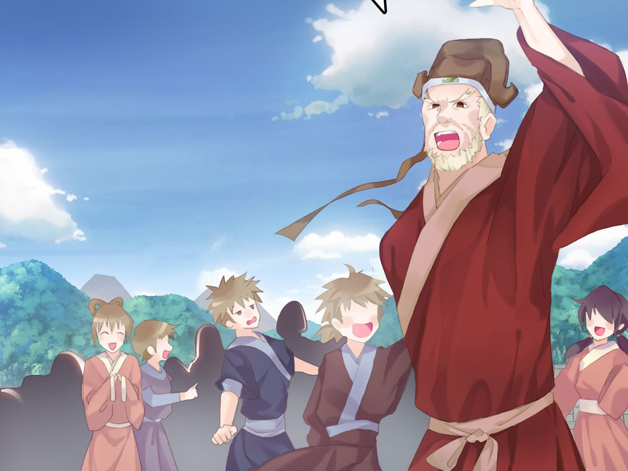 魔盗团8层奖励漫画,第2章：告别小竹村 上5图