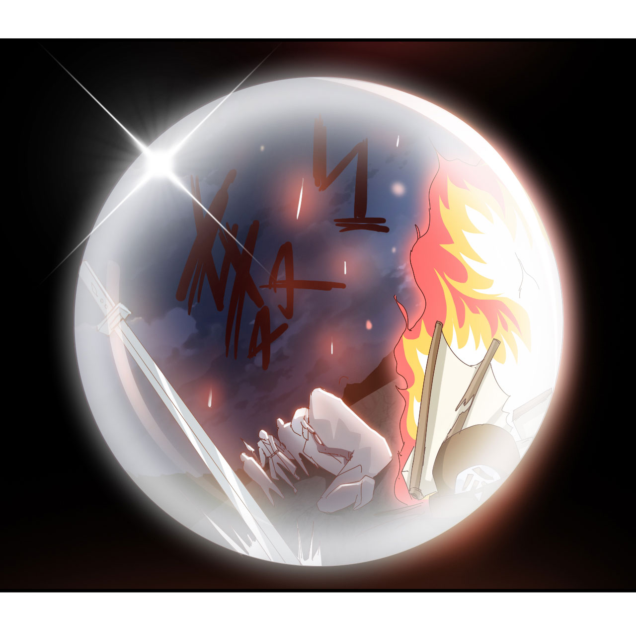 魔盗白骨衣结局视频漫画,第7章：面具男登场 下4图