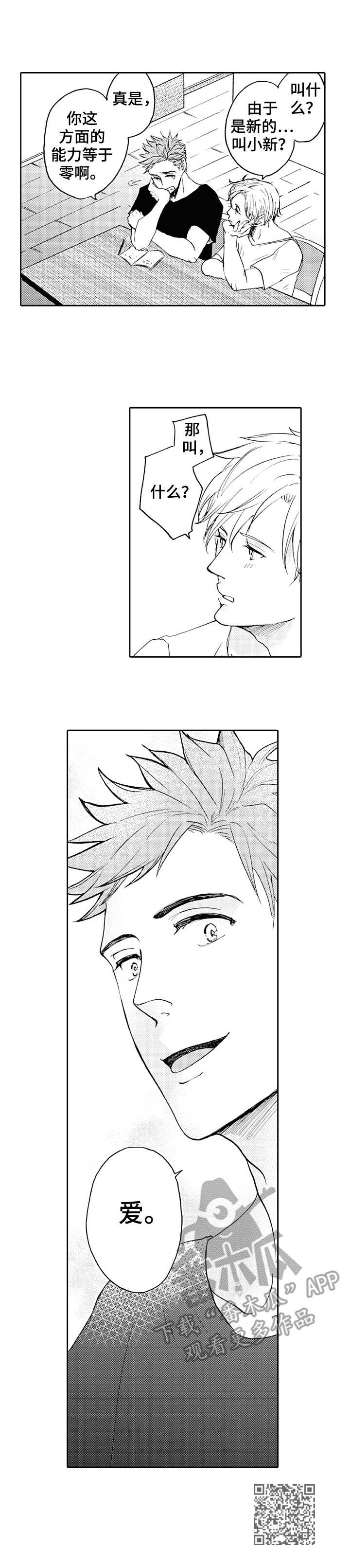 晚上品尝漫画,第20章：新名称1图