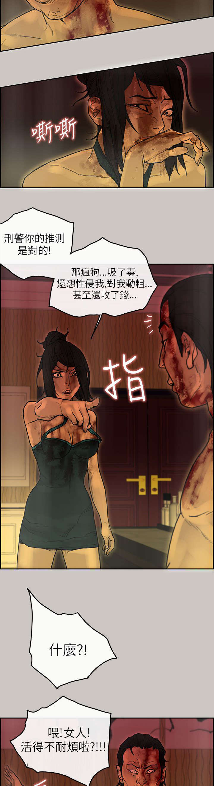 鏖战襄阳凶神恶煞合成漫画,第35章：作证3图