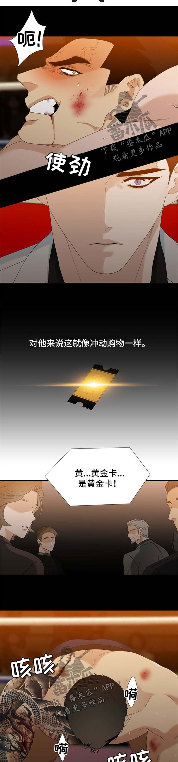 狂热漫画,第40章：黄金卡4图