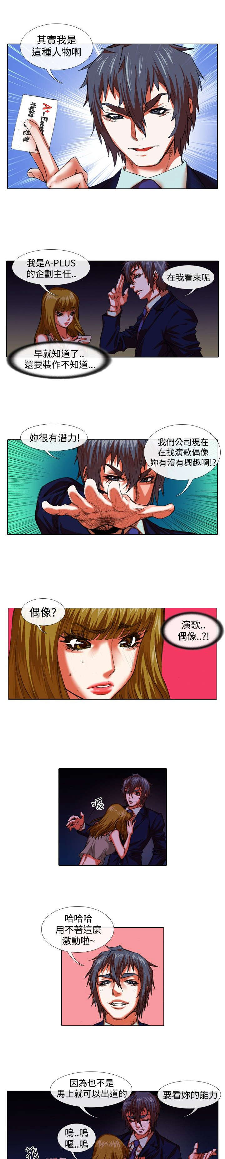 打造女团漫画,第25章：上门1图