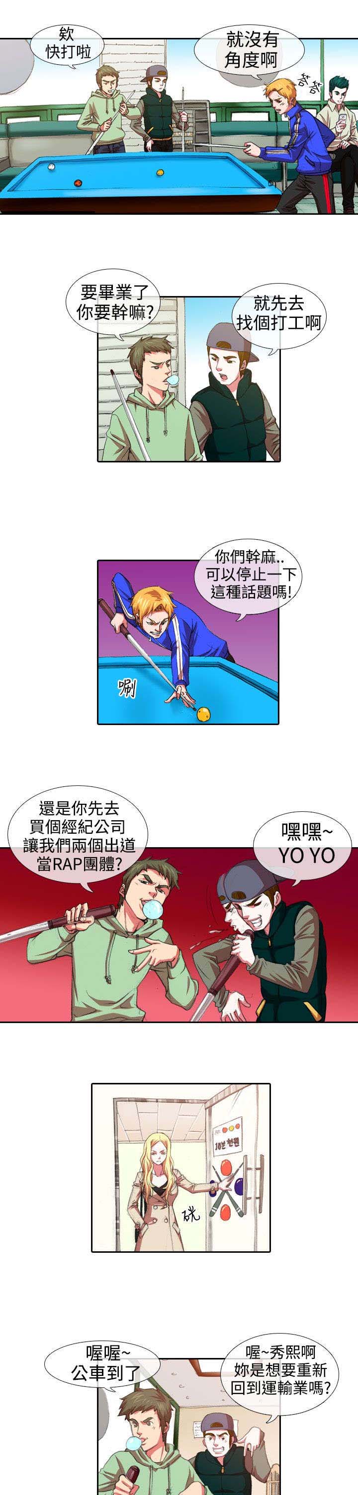 打造女团漫画,第5章：惩罚4图