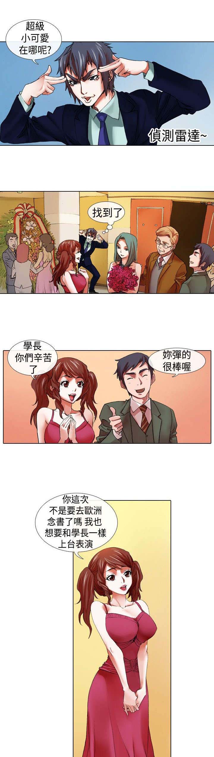 打造女团漫画,第12章：飞翔1图