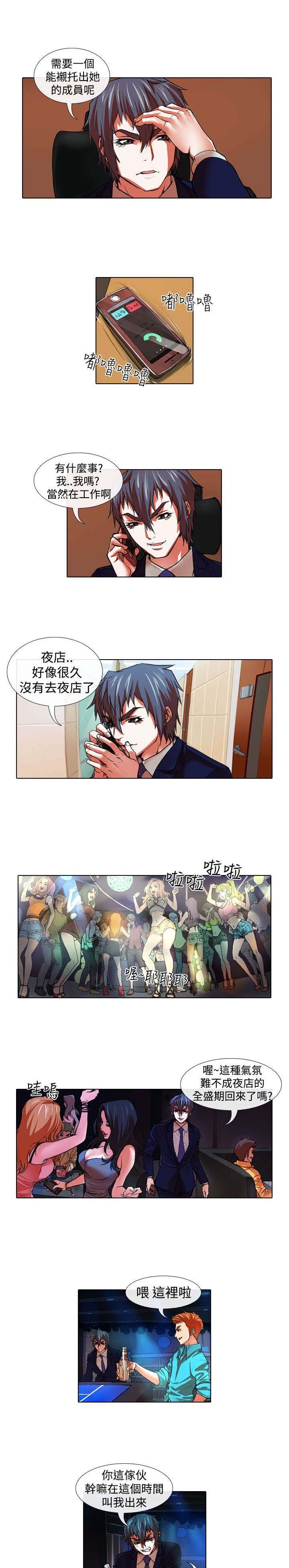 打造女团漫画,第23章：夜店4图